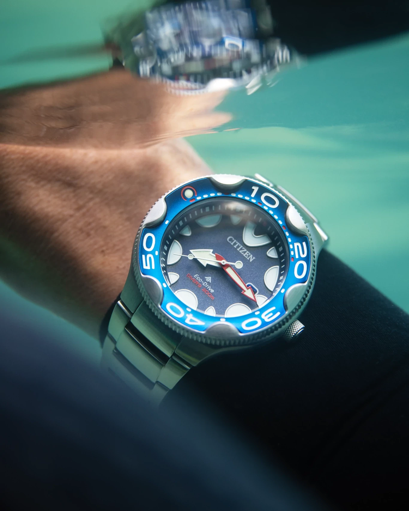 Promaster Dive Blue Dial Stainless Steel Bracelet BN0231-52L | CITIZEN